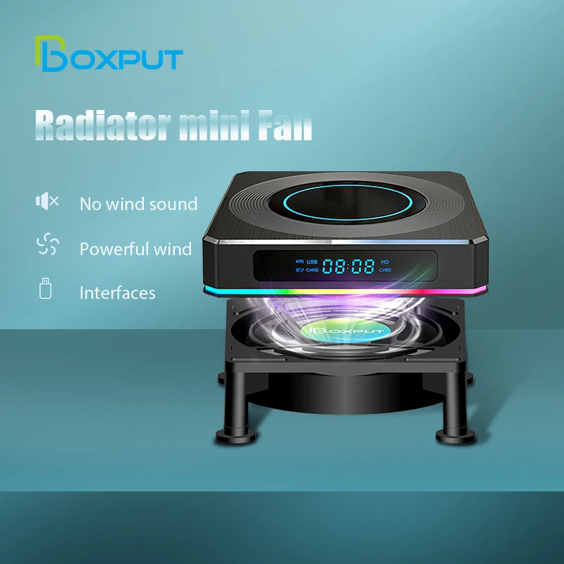 Ventilador USB Refrigeración para Router, TV Box y PC