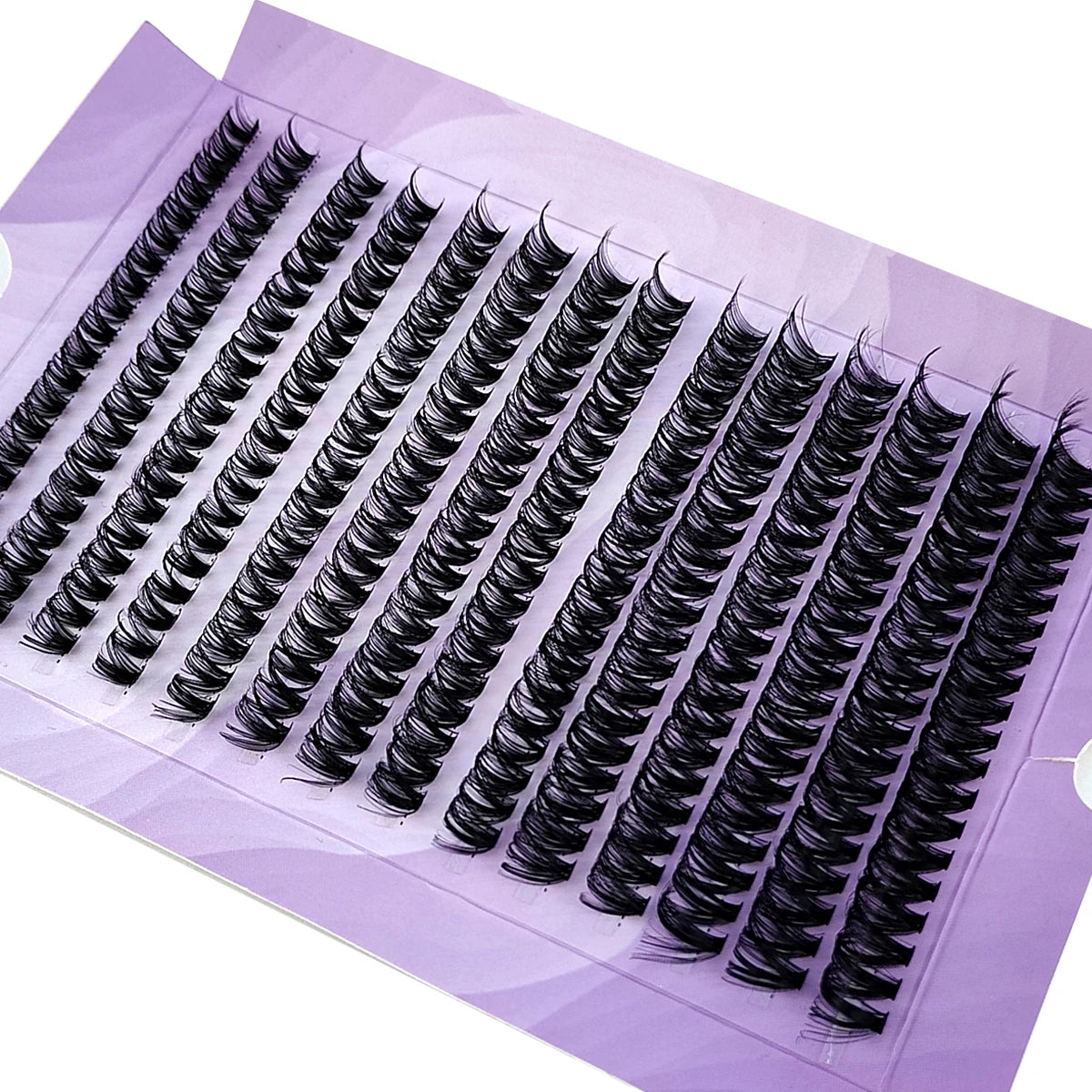 Paquete 280 pestañas mink 3D – extensiones individuales volumen ruso, ultra finas 0.05mm