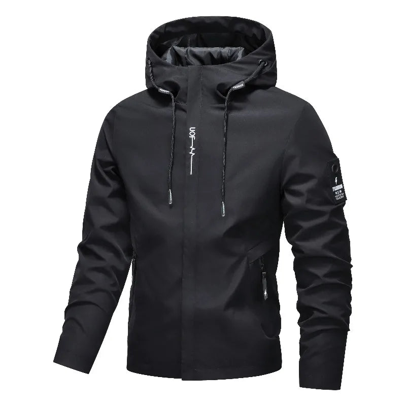 Chaqueta deportiva hombre – versátil, transpirable y cortaviento para primavera y otoño