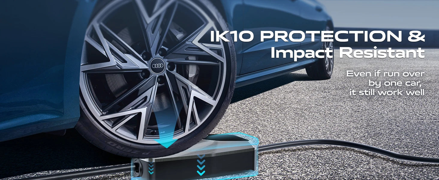 Cargador eléctrico VDL para auto – 3.6KW, Tipo 2 y corriente ajustable