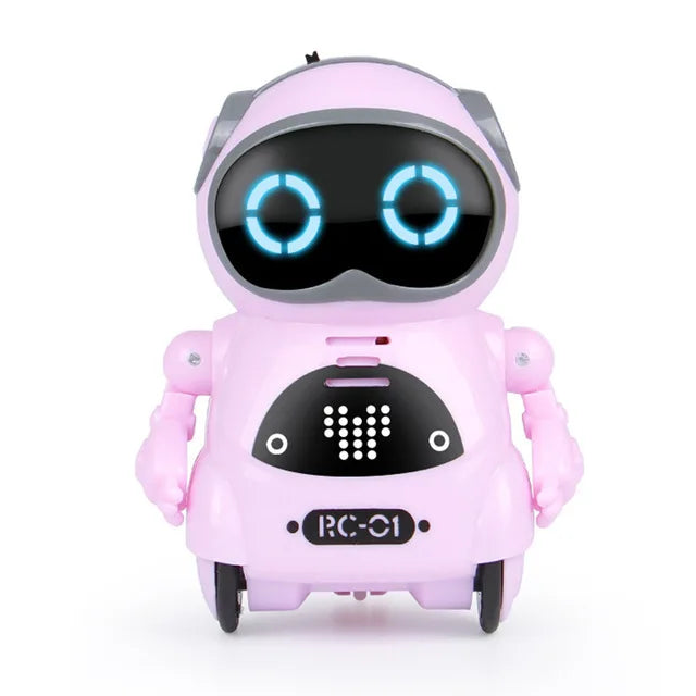Mini Robot Inteligente - Habla, Canta y Baila - Reconocimiento de Voz y Grabación - Cuenta Cuentos Interactivo