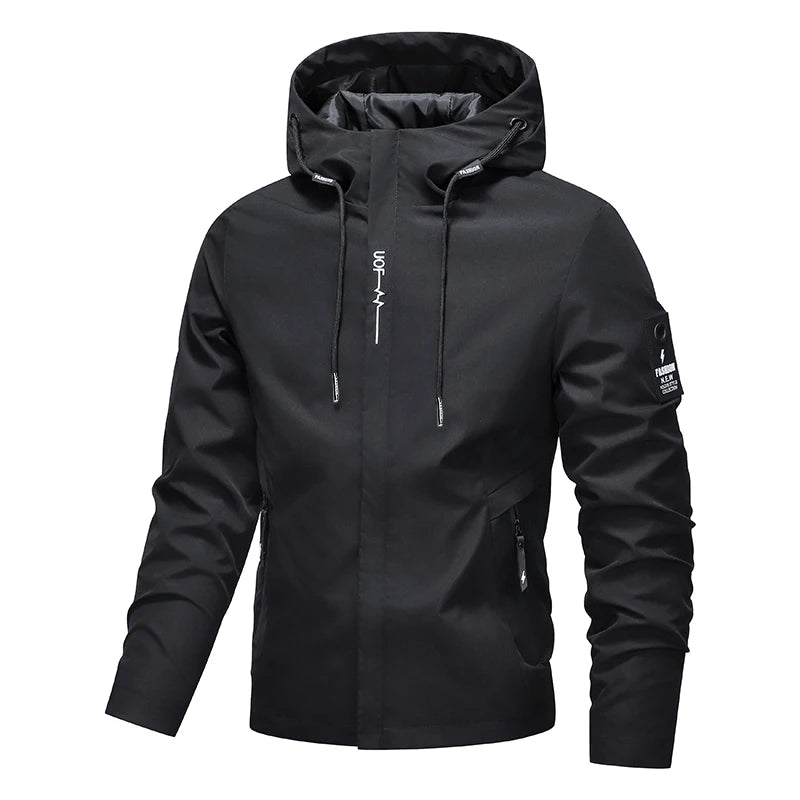 Chaqueta deportiva hombre – versátil, transpirable y cortaviento para primavera y otoño