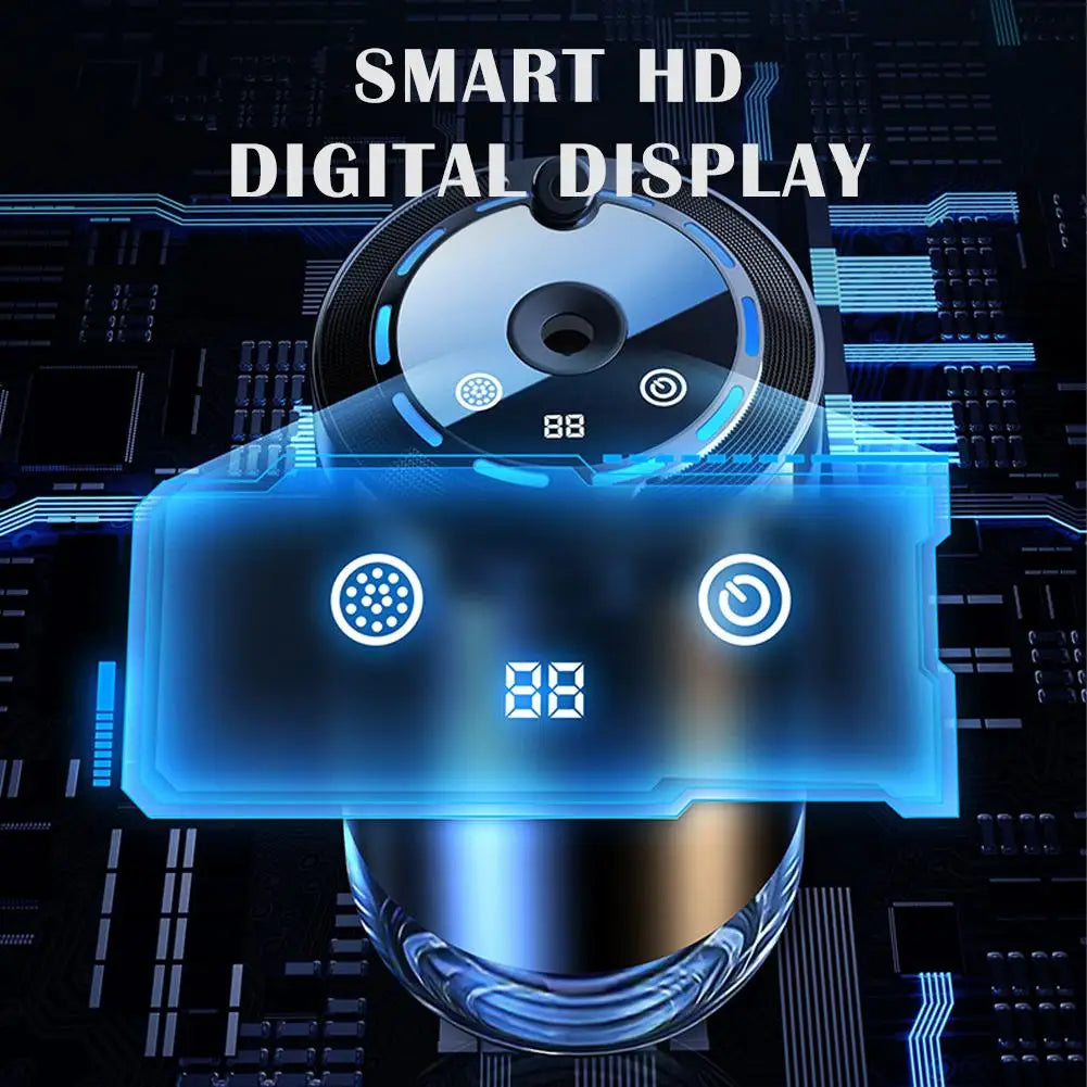 Aromatizante Inteligente para Auto - Difusor de Aroma Recargable - 5 Niveles Ajustables - Difusor Inteligente para Coche