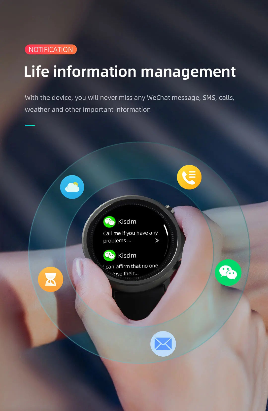 Smartwatch deportivo Mibro A1 – Bluetooth, resistente al agua y monitor de actividad