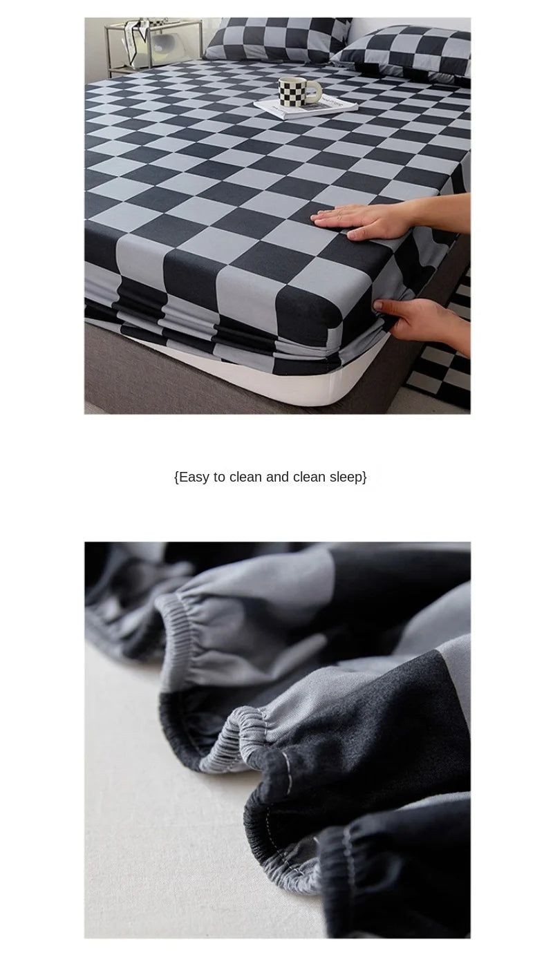 Sábana ajustable king floral – diseño elegante con banda elástica