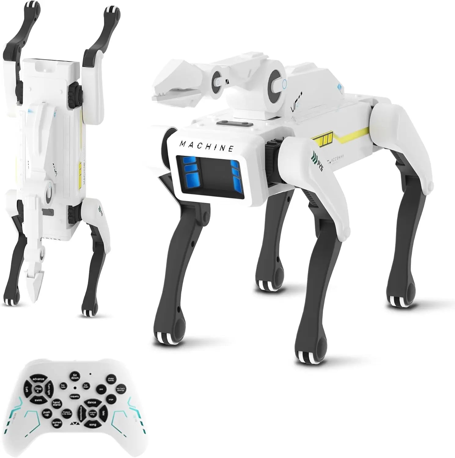 Perro Robot Inteligente con IA RC - Diálogo por Voz - Control APP Remoto - Programación - Canta y Baila - Perro Mecánico - Juguete para Niños