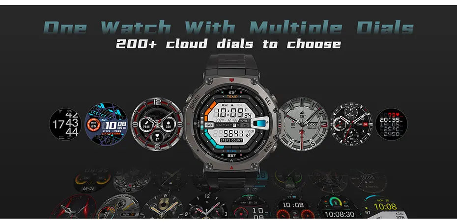 Smartwatch T-Rex 3 GPS – pantalla AMOLED, resistente 5ATM y monitor fitness