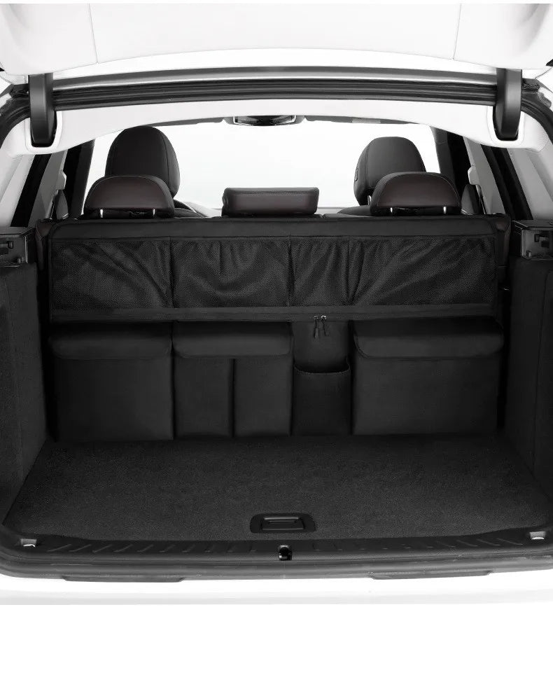 Bolsa Organizadora para Baúl de Auto y Respaldo de Asiento – Multiuso para SUV