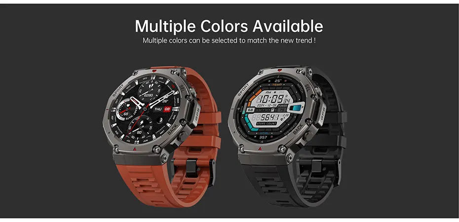 Smartwatch T-Rex 3 GPS – pantalla AMOLED, resistente 5ATM y monitor fitness