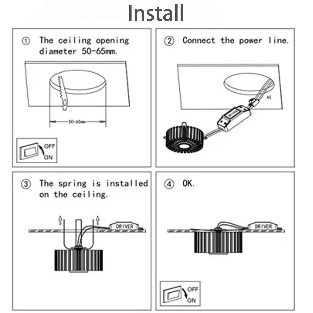 Lámparas LED coloridas 3W – apliques para living, pasillos y exteriores