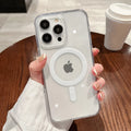 Funda transparente magnética con carga inalámbrica MagSafe – compatible con iPhone 11 a 17