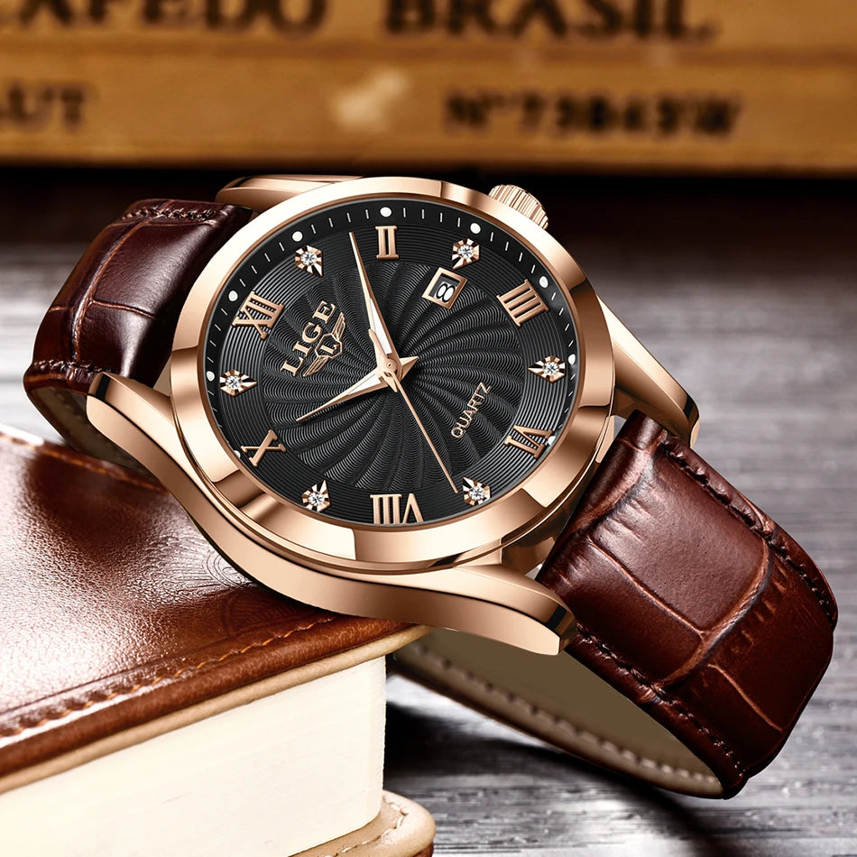 Reloj mujer LIGE – elegante, deportivo y resistente al agua