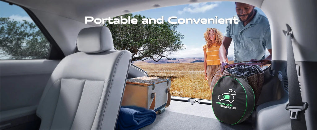 Cargador eléctrico VDL para auto – 3.6KW, Tipo 2 y corriente ajustable