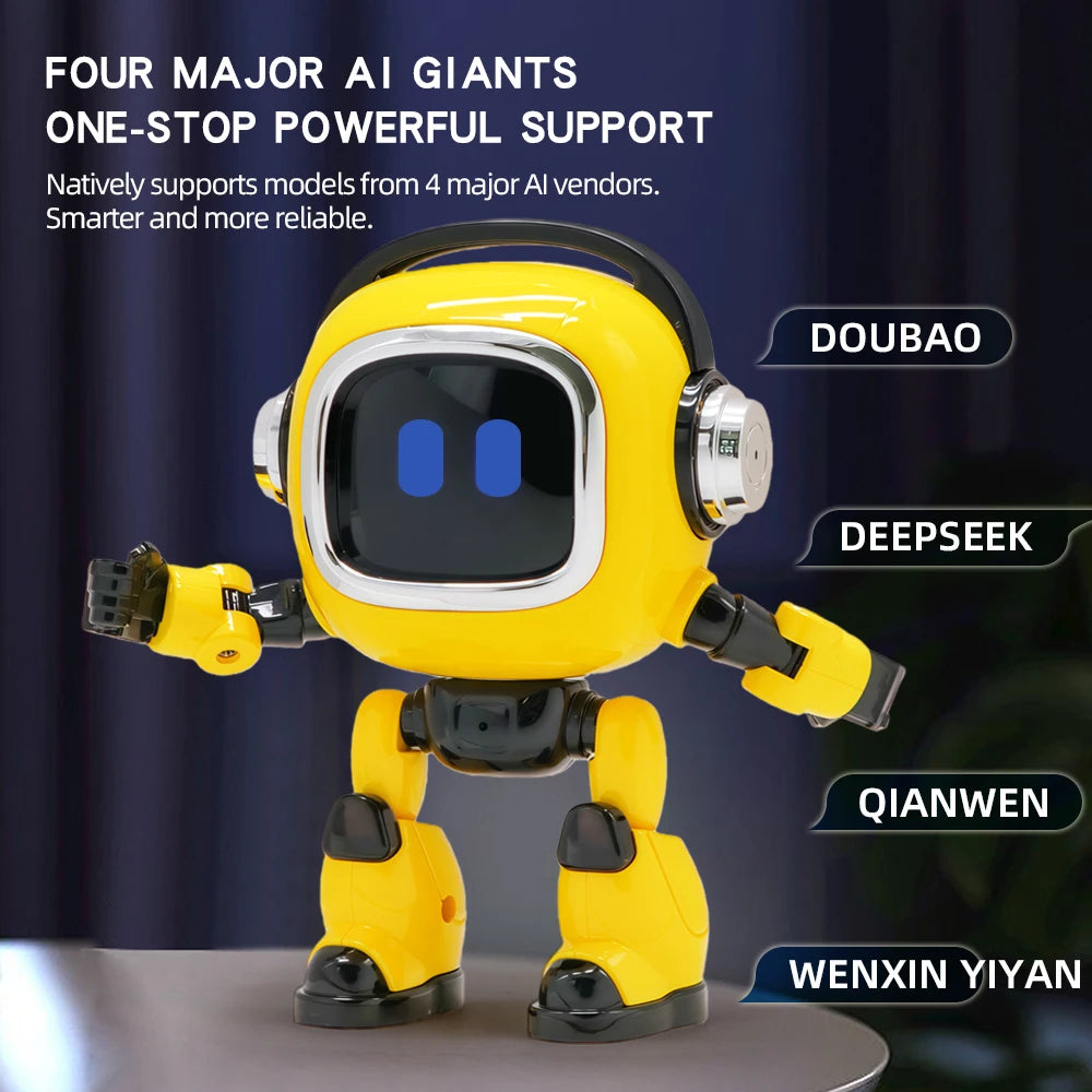 Robot DeepSeek AI Smart para Niños - Diálogo Interactivo por Voz - Juguete Educativo de Escritorio con Conversación Inteligente