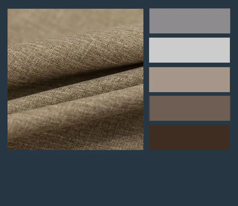 Cortinas blackout insonorizadas – azul sólido, aislantes y personalizadas para living y dormitorio