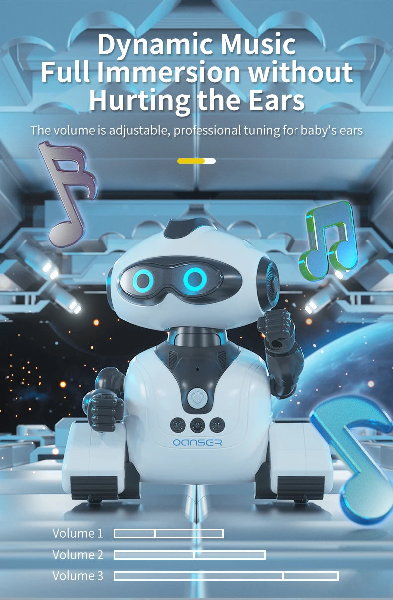 Robot JJRC R22 Inteligente con Control Remoto - Sensor de Gestos - Música - Grabación - Educativo - Programación - Divulgación Científica