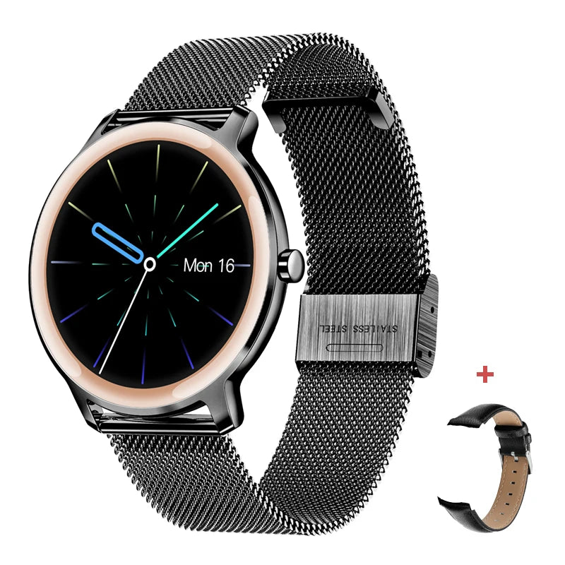 Smartwatch 1.69" – monitor de ritmo cardíaco, notificaciones y resistencia IP67