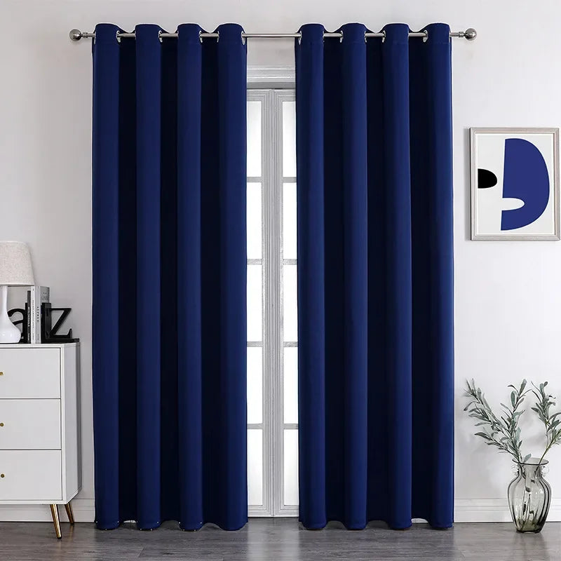 Cortinas blackout negras – alta precisión, térmicas y personalizadas para hogar