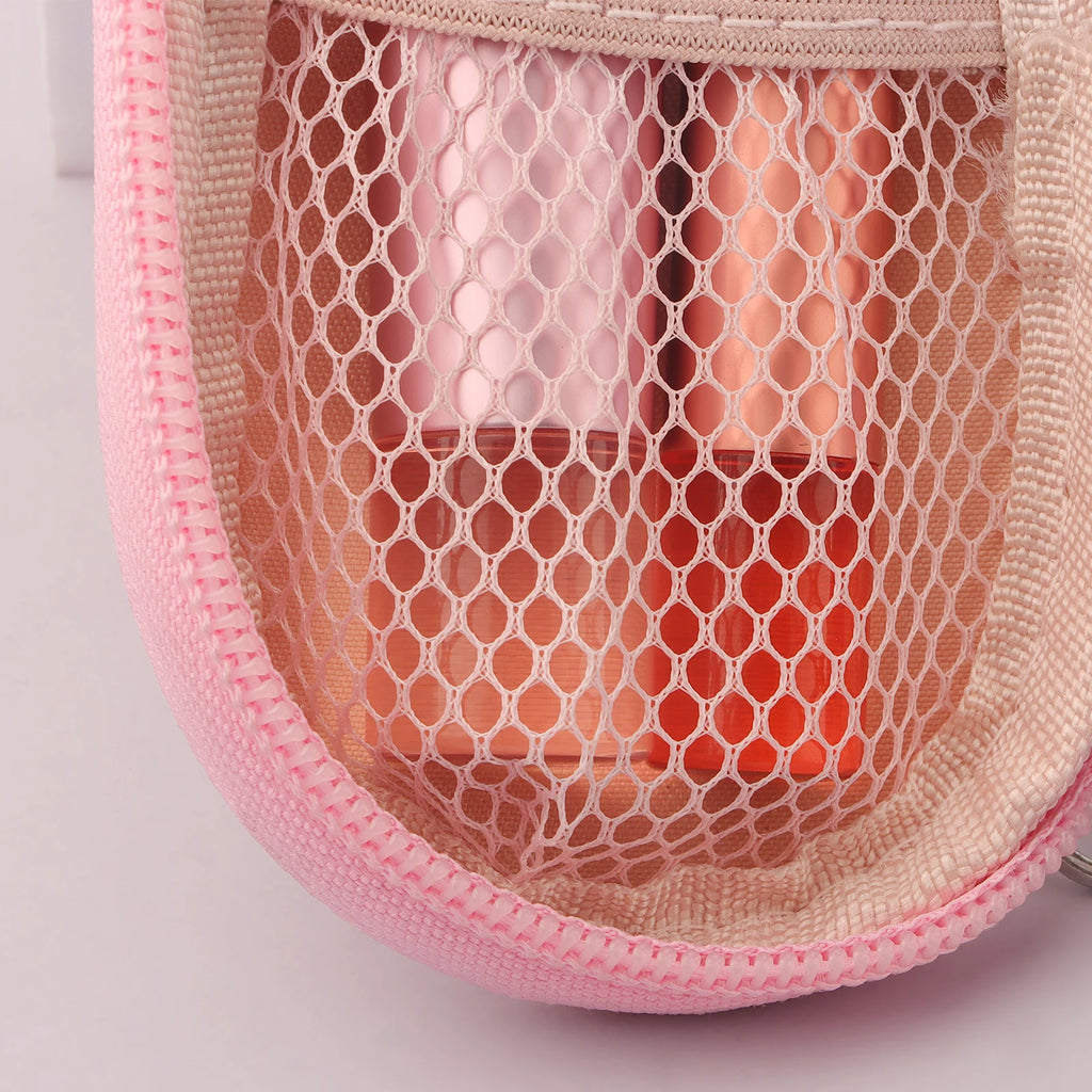Set de 10 pinceles de maquillaje mini – multifuncionales con estuche portátil