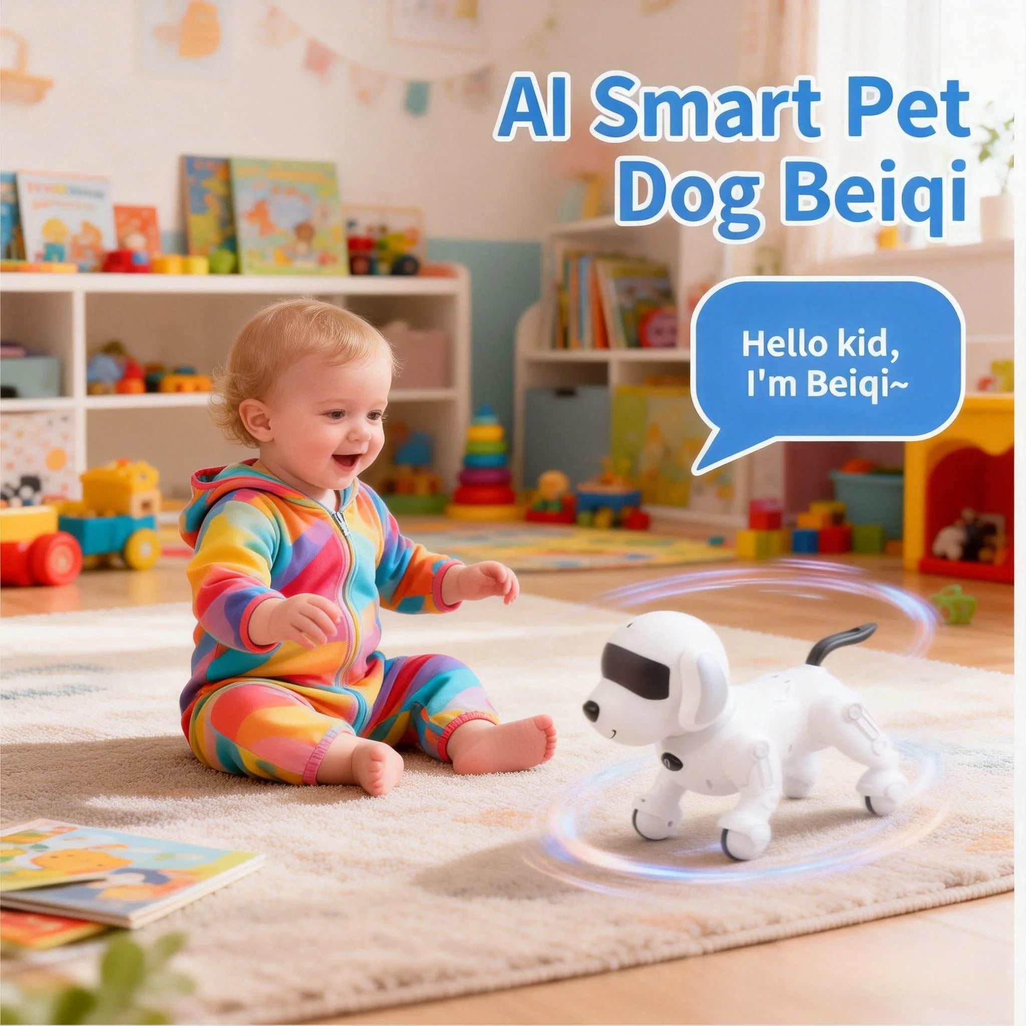 F03 - Robot Inteligente con IA y Control Remoto - Camina, Canta, Baila - Movimientos Humanoides