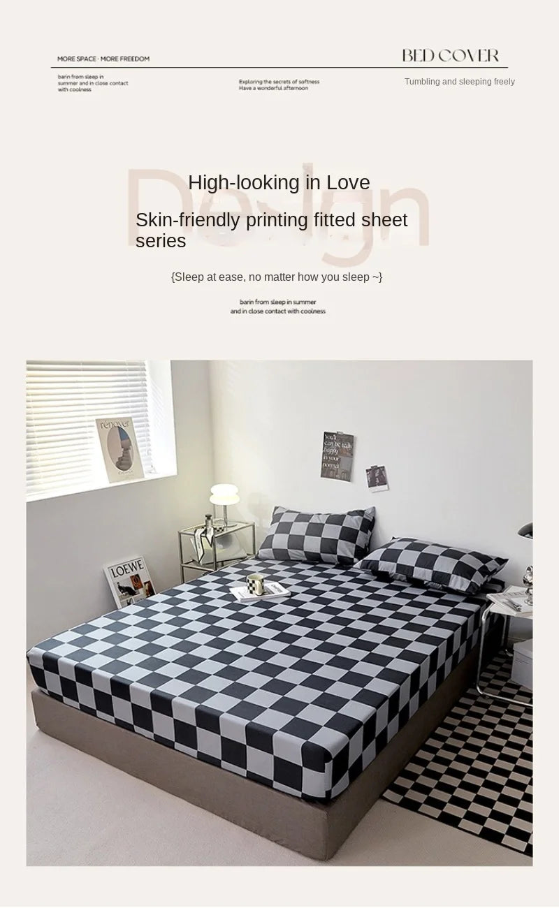 Sábana ajustable king floral – diseño elegante con banda elástica