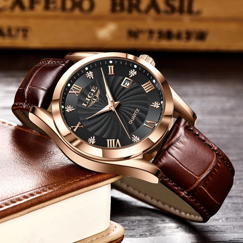 Reloj mujer LIGE – elegante, deportivo y resistente al agua