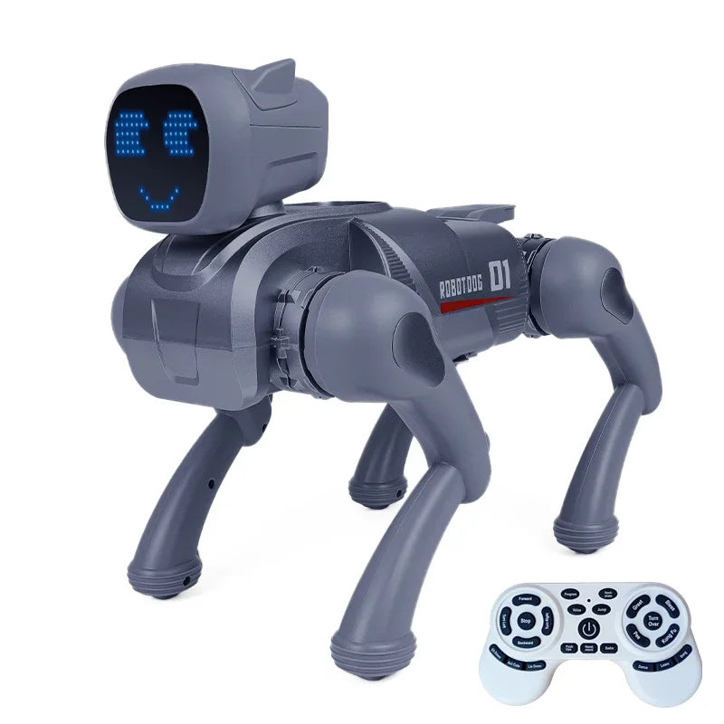 Perro Robot Inteligente - Control Remoto 2.4G y APP - Diálogo por Voz - Programable - Simulación Smart