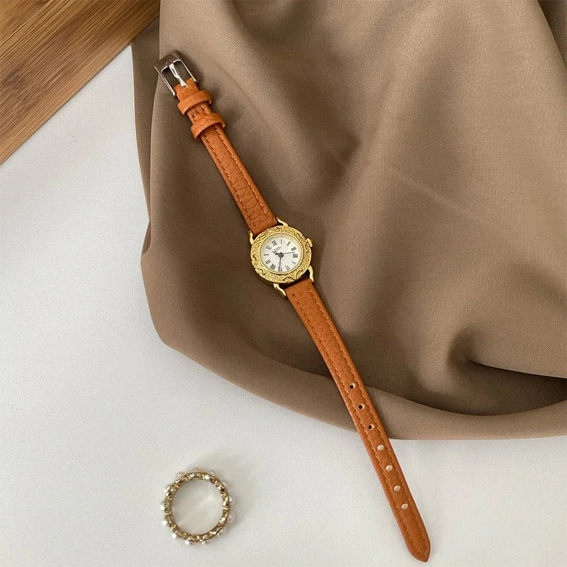 Reloj de lujo mujer – marca elegante con movimiento de cuarzo