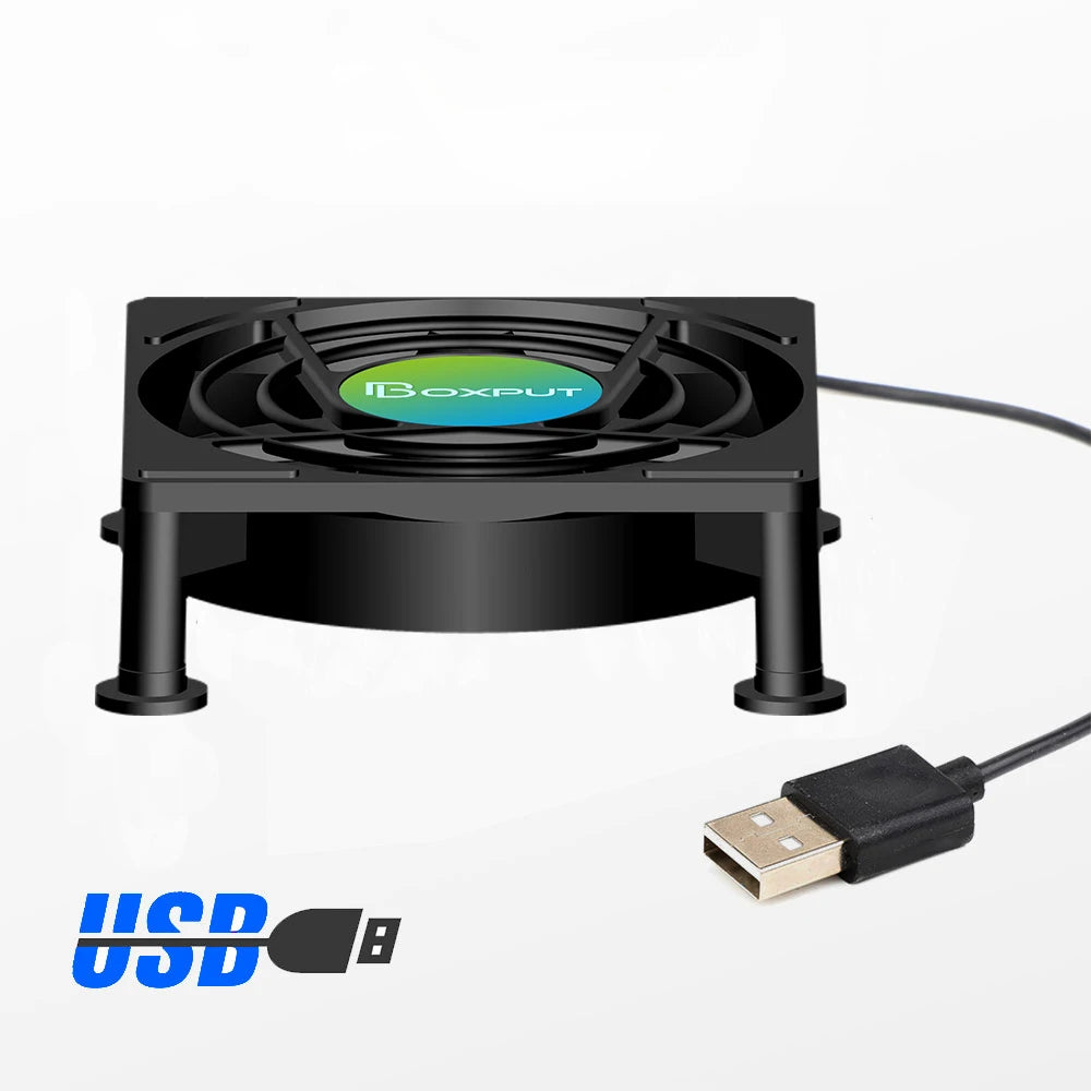 Ventilador USB Refrigeración para Router, TV Box y PC