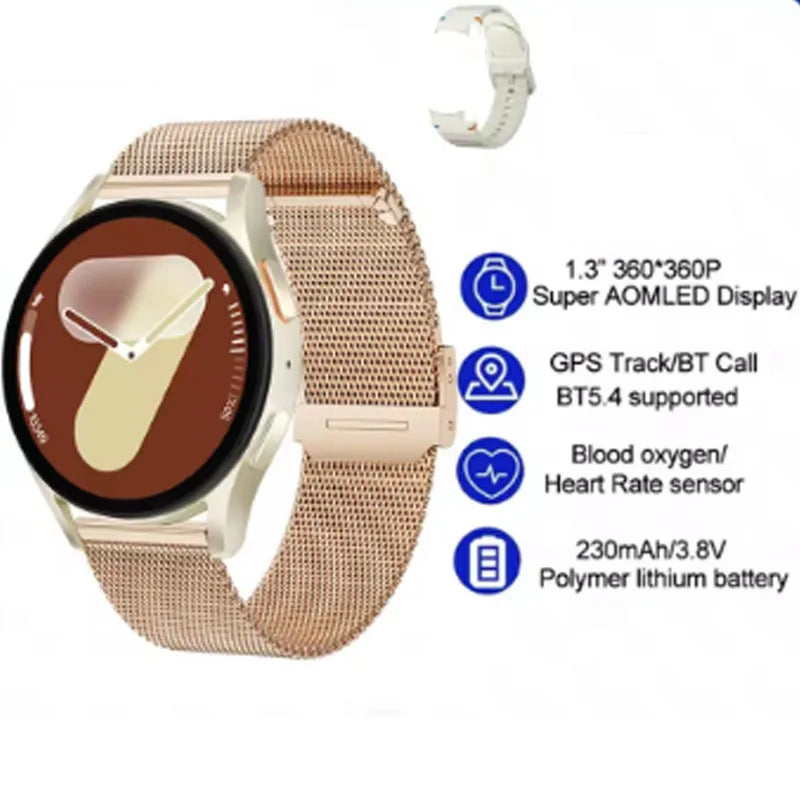 Smartwatch deportivo 1.3" – unisex, compatible con Honor Magic6, Tecno Pova 4 Pro y más