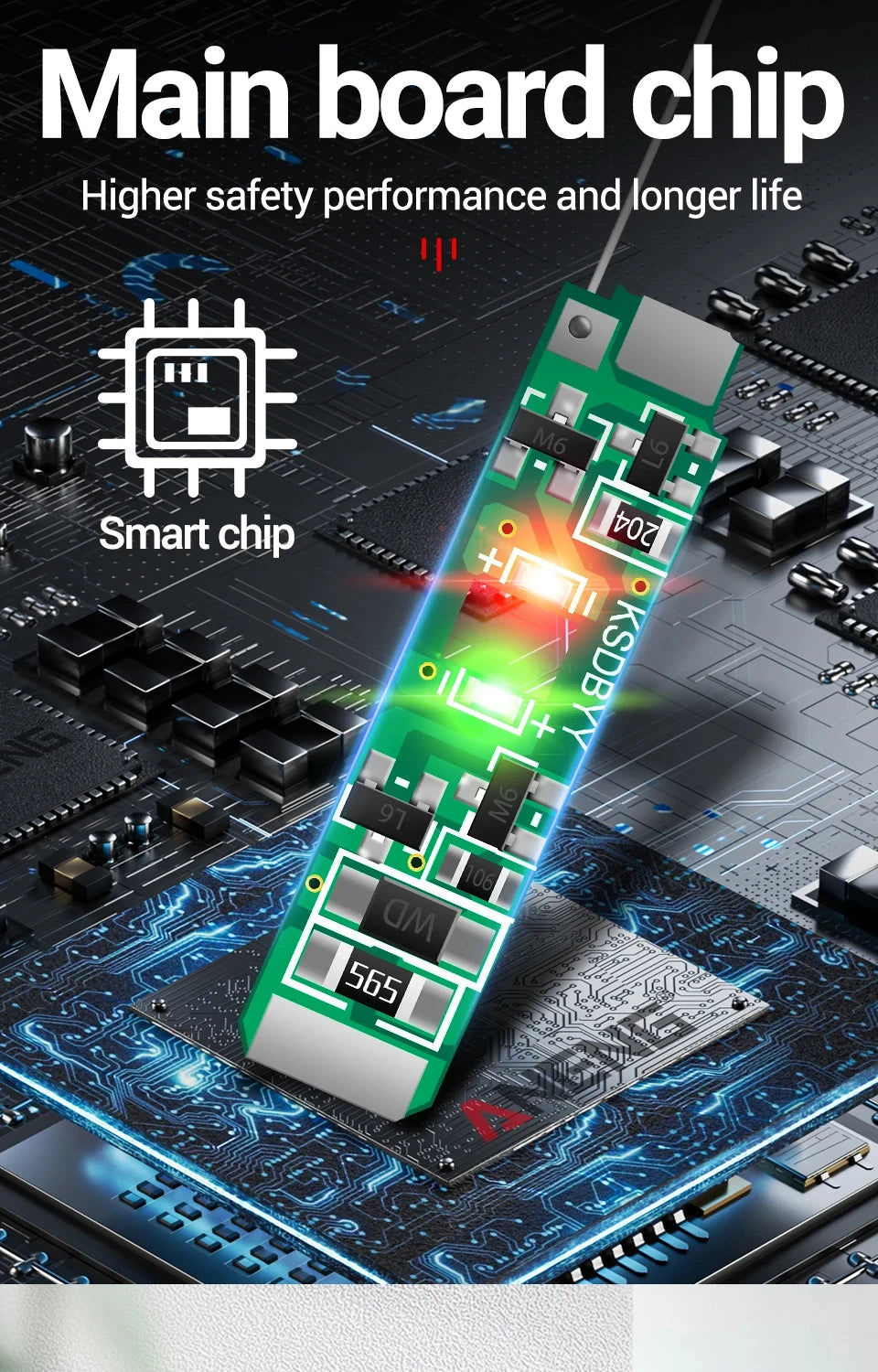 Destornillador eléctrico multifunción – tester sin contacto 70-600V con luces indicadoras