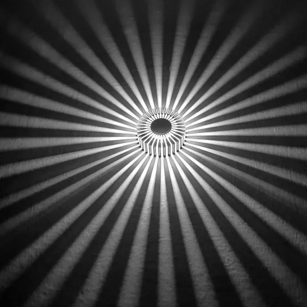 Lámparas LED para techo y pared – 3W, colores vibrantes para living y exteriores