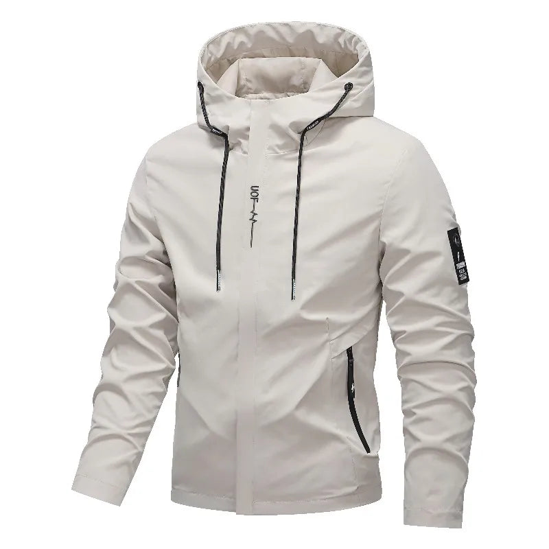 Chaqueta deportiva hombre – versátil, transpirable y cortaviento para primavera y otoño