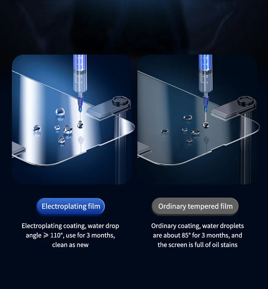 Set 3 protectores de vidrio templado – para iPhone 7 a 17 Pro Max