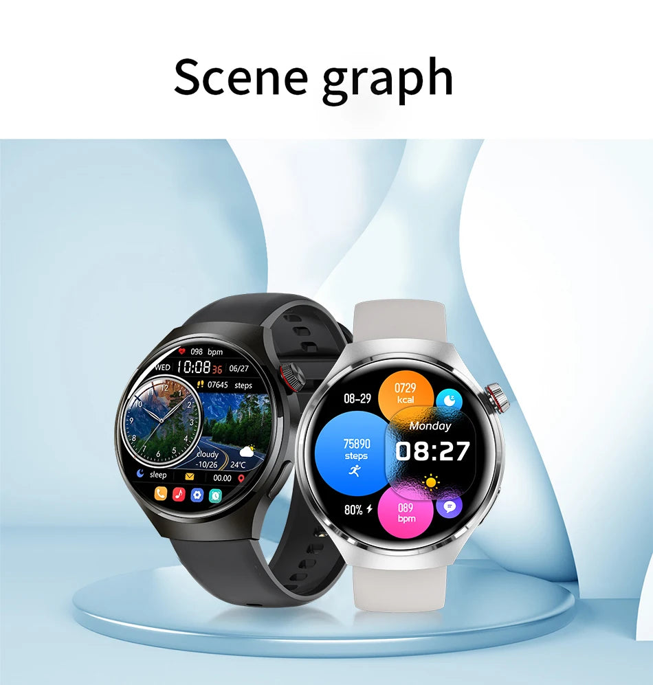 Smartwatch LIGE nuevo – pantalla HD 360*360, monitor de salud y llamadas Bluetooth