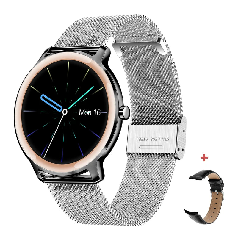 Smartwatch 1.69" – monitor de ritmo cardíaco, notificaciones y resistencia IP67