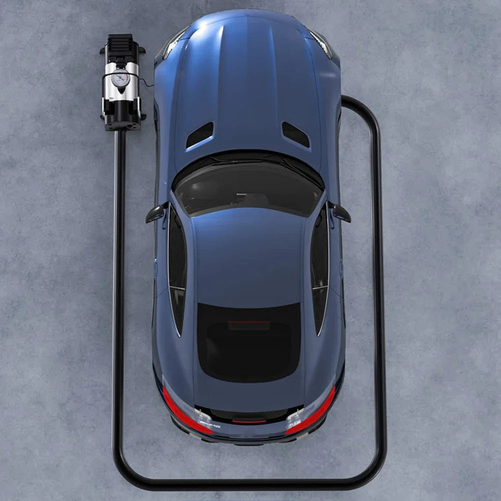 Compresor de aire portátil 12V 150PSI – inflador de neumáticos con manómetro digital