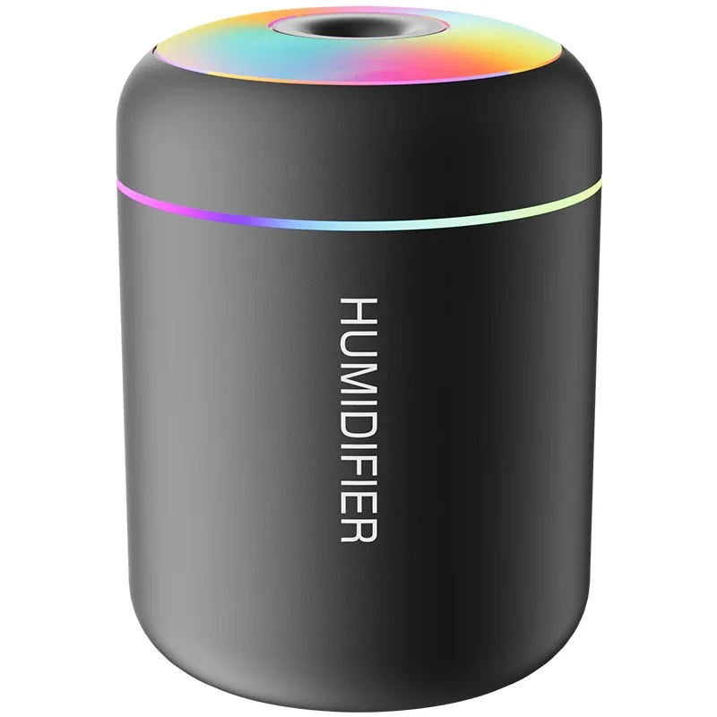 Mini humidificador USB 180ml – difusor de aroma eléctrico para auto y hogar