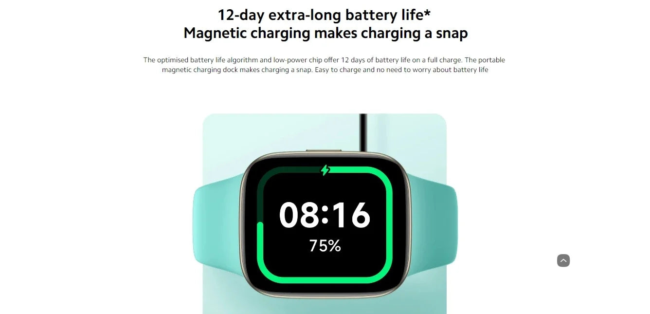 Xiaomi Redmi Watch 3 – versión global original con pantalla AMOLED y Bluetooth 5.2