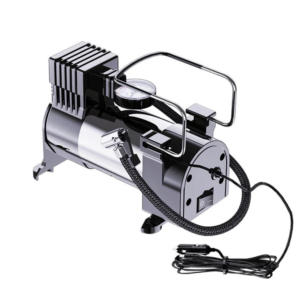 Compresor de aire portátil 12V 150PSI – inflador de neumáticos con manómetro digital