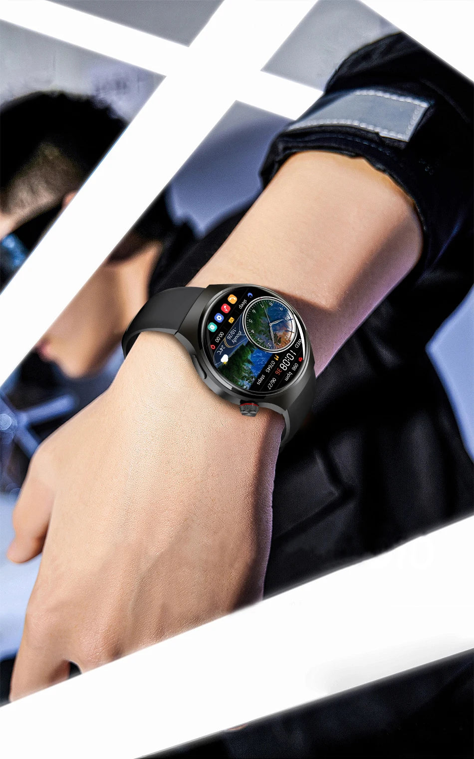 Smartwatch LIGE nuevo – pantalla HD 360*360, monitor de salud y llamadas Bluetooth
