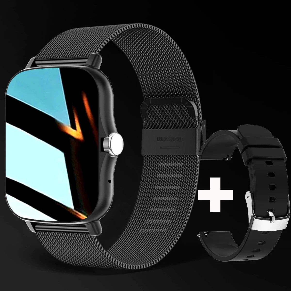 Smartwatch Android/iOS – pantalla HD 1.83", llamadas, alertas y modo deportivo