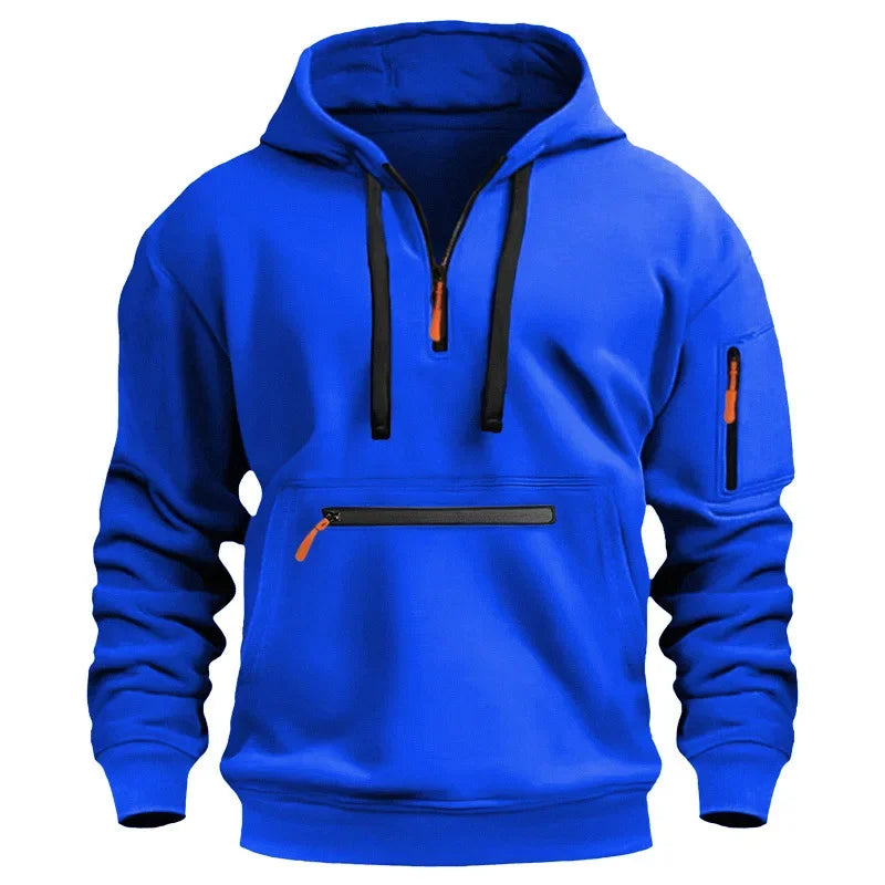 Hoodie invierno – buzo oversize con capucha y múltiples bolsillos