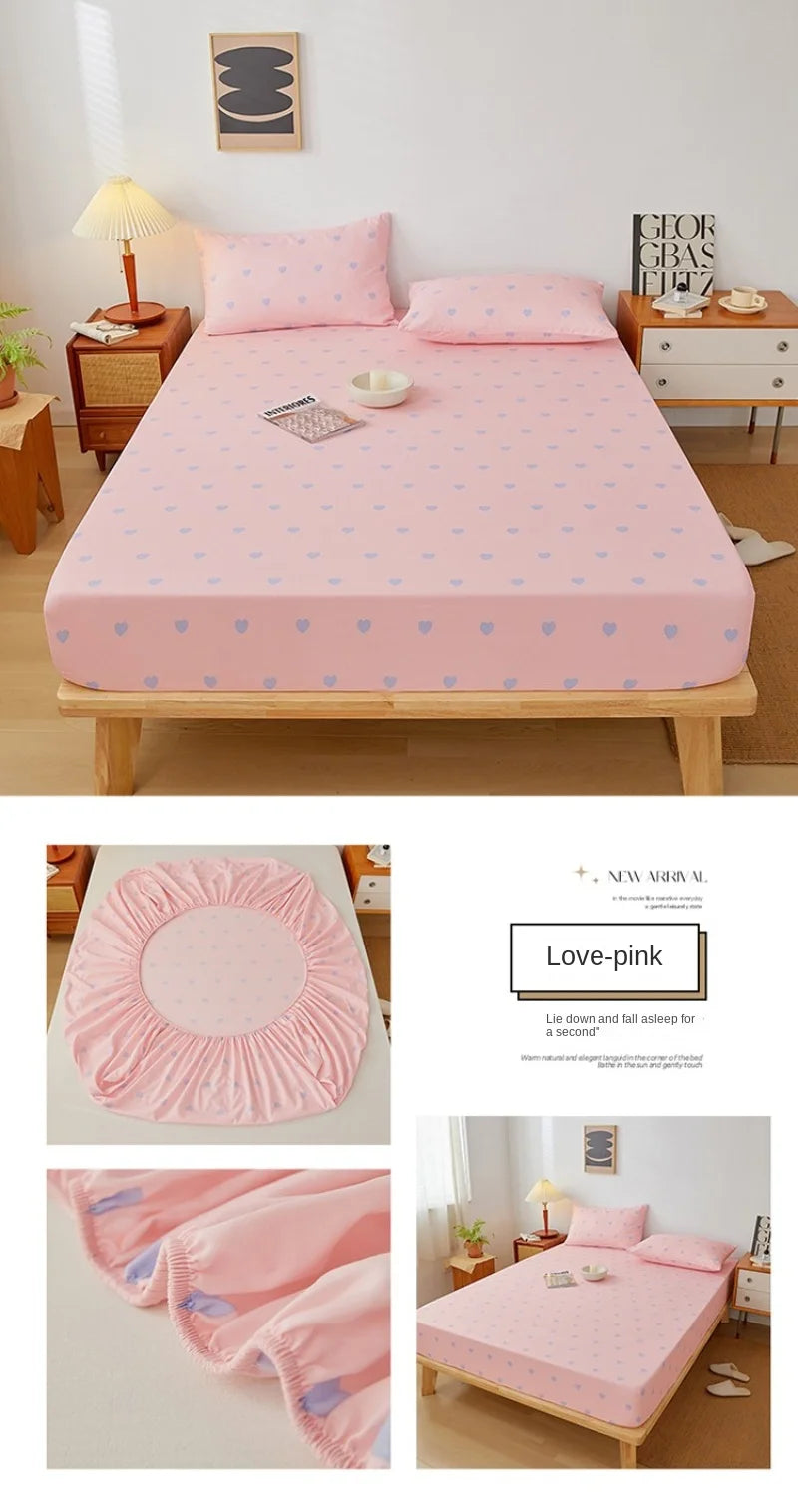 Sábana ajustable king floral – diseño elegante con banda elástica