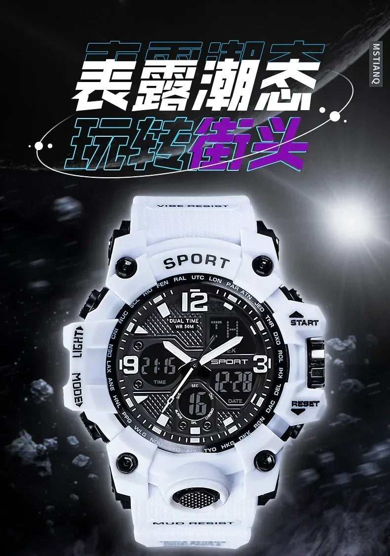 Reloj Deportivo Digital LED para Hombre