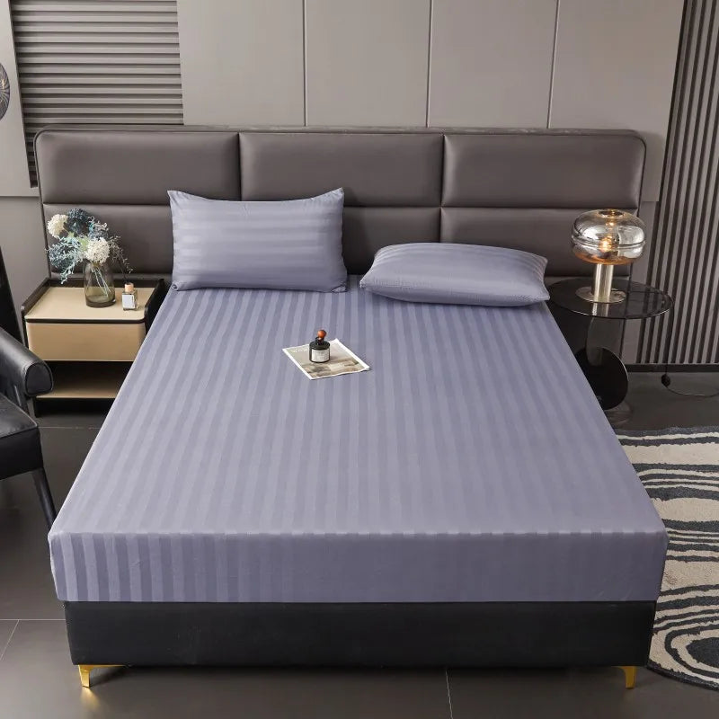 Sábana ajustable suave y fresca – amigable con la piel, para cama individual, queen y king