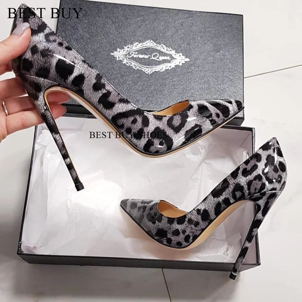 Pumps burdeos mujer – tacones stilettos de charol, slip-on y punta fina