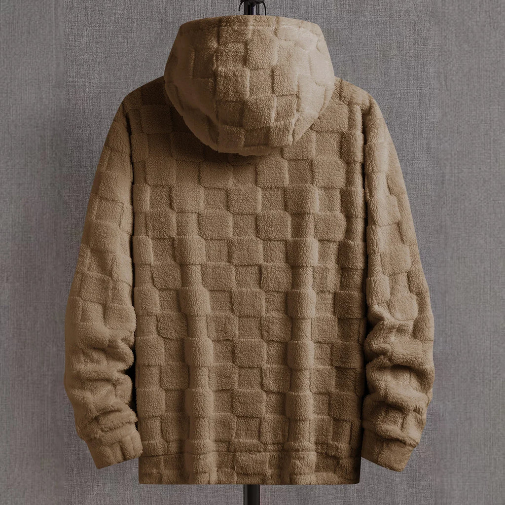 Buzo con capucha hombre otoño/invierno – grueso, moderno y versátil