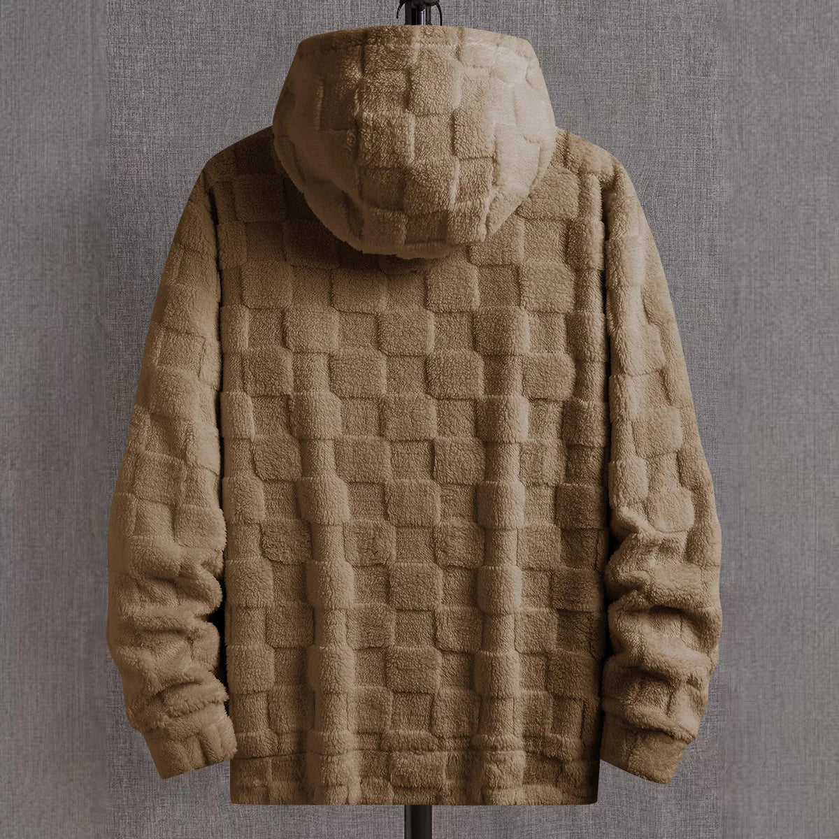 Buzo con capucha hombre otoño/invierno – grueso, moderno y versátil