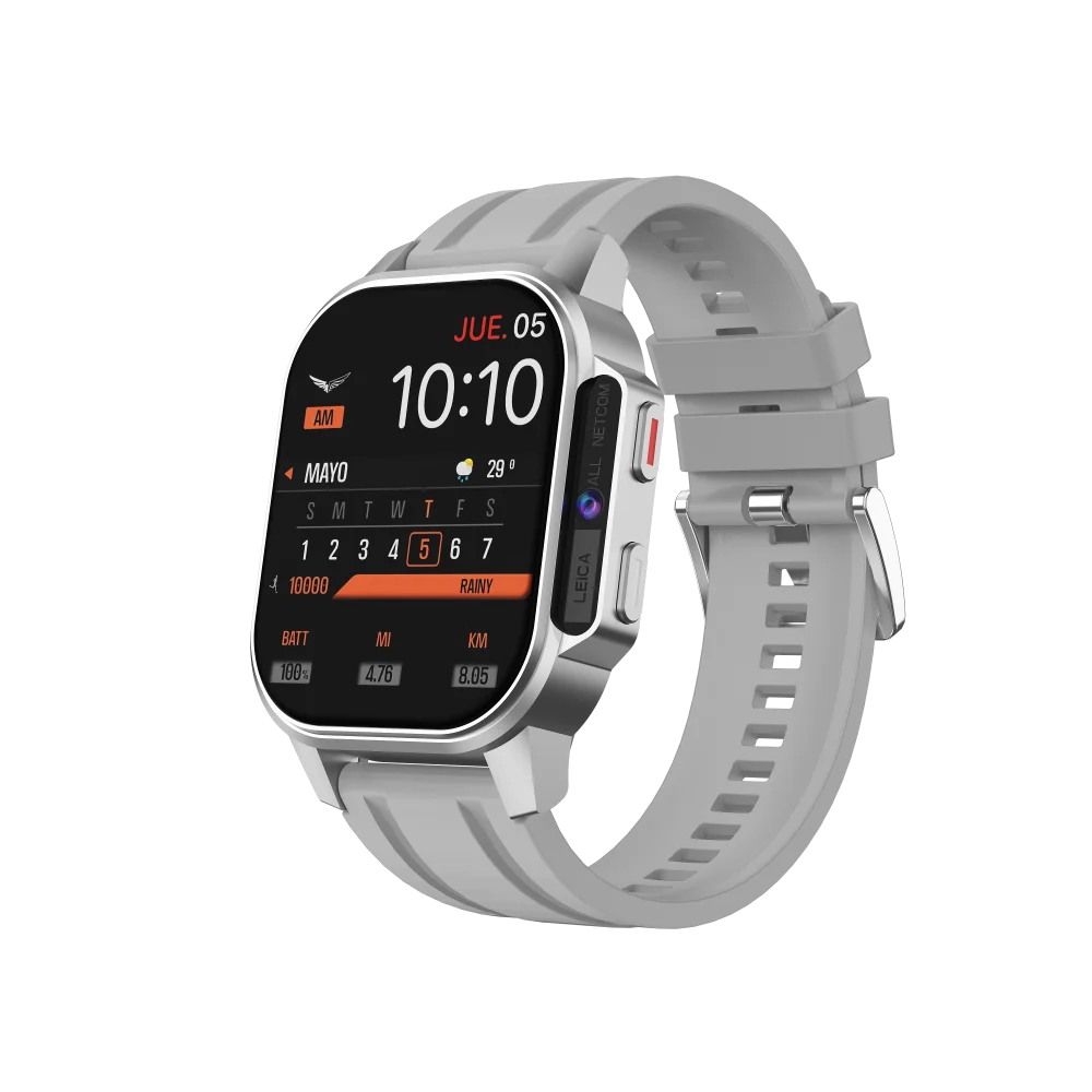 Smartwatch Android con WiFi y GPS – monitor de ritmo cardíaco, SIM y cámara HD